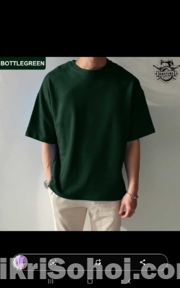 Authentic cotton made drop shoulder